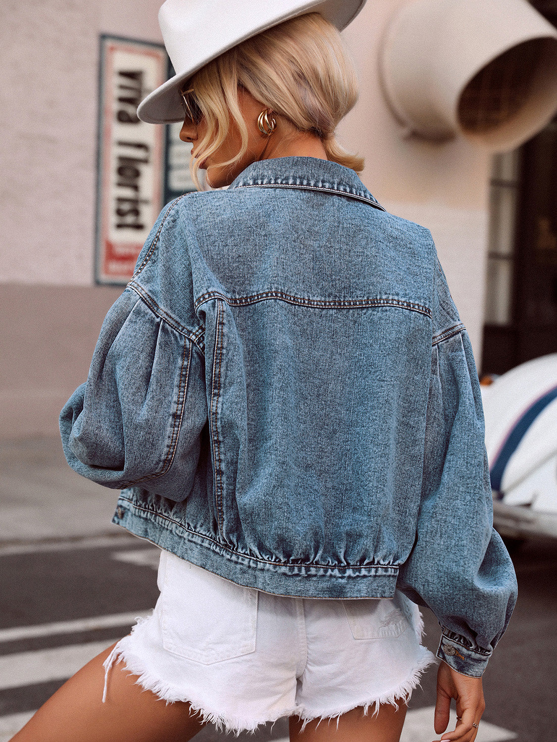 Party or Chill Denim Jacket