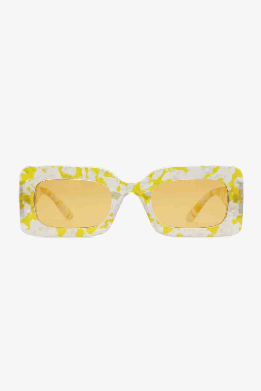 Tortoiseshell Rectangle Sunglasses